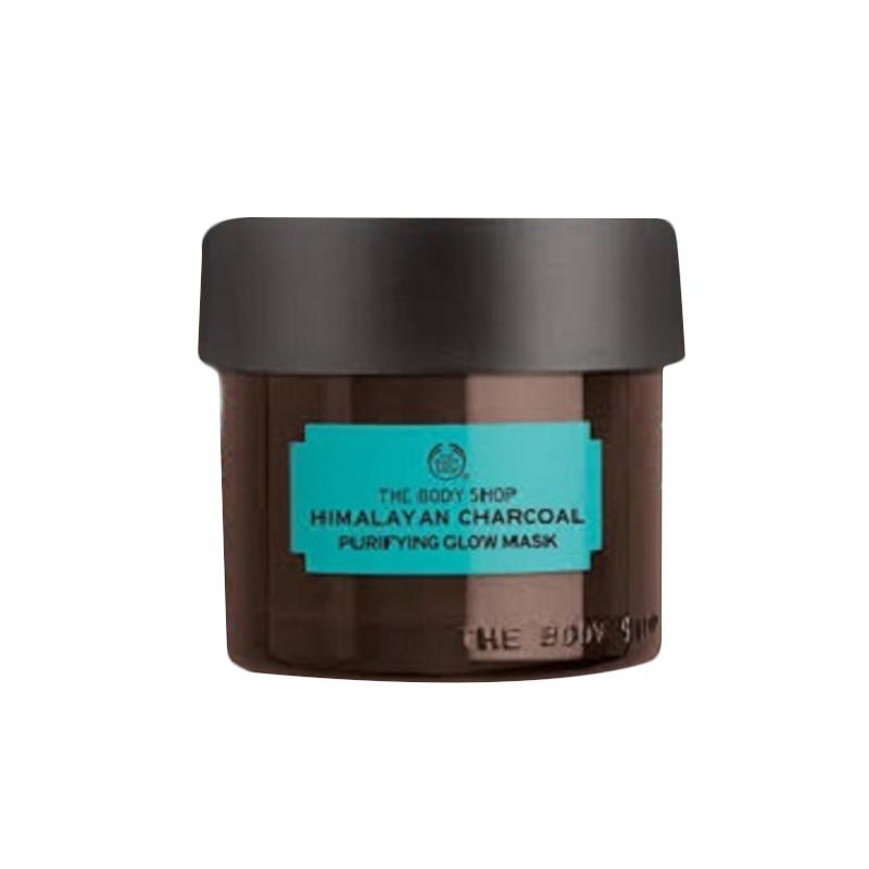Jual The Body Shop Himalayan Charcoal Purifying Glow Mask 5 Ml Online Maret 2021 Blibli