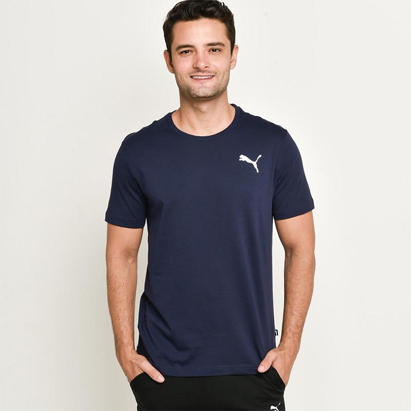 puma men essential small logo tee baju olahraga pria 851741 26