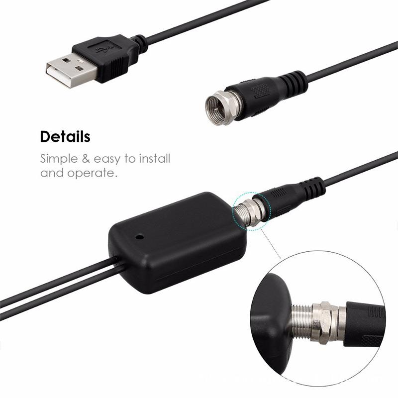 Jual IIT Digital TV Antenna High Performance 28 DBi Coax Cable Indoor  Reception HDTV 50 Miles Online September 2020 | Blibli.com
