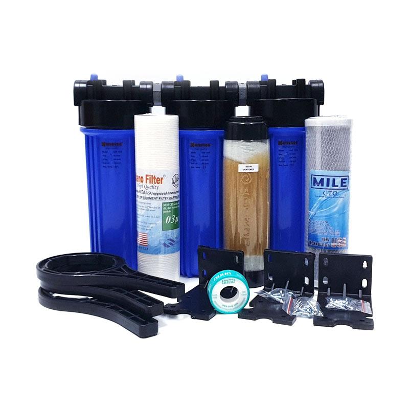 Jual Elim 3 Housing Filter Air Kapur Blue 10 Inch Sedimen