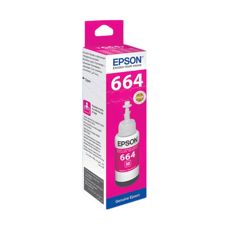 Jual Epson 664 T664 Tinta Cartridge - Magenta [Original] di Seller SJ COM -  Kota Jakarta Pusat, DKI Jakarta | Blibli