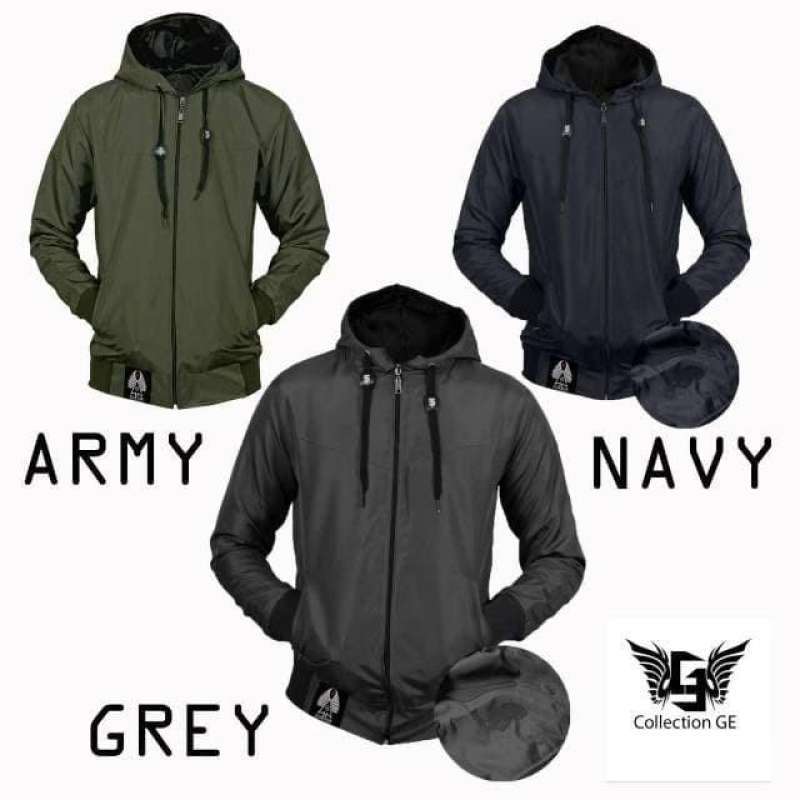 Jual Jaket Pria Army Navy Grey Taslan Trendy Keren Berkualitas Di Seller Toko Larisku Ciroyom Kota Bandung Blibli
