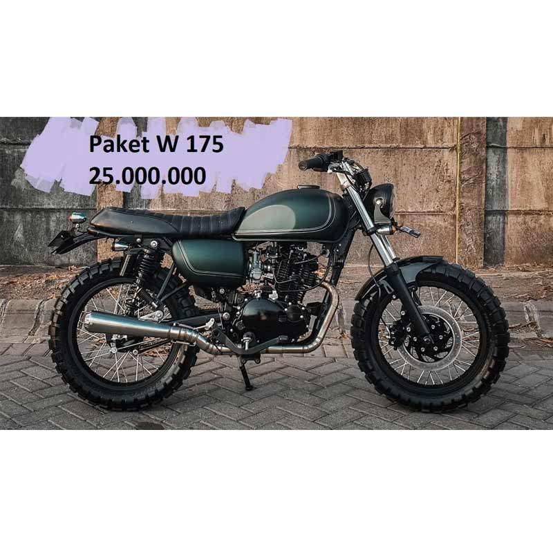 Jual Minority Custom Paket Modifikasi Motor Kawaski W175 Rp 25 000 000 Online November 2020 Blibli Com