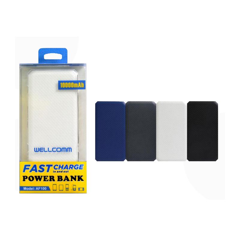Jual Wellcomm AF-100 Powerbank [High Quality/ 10000 mAh ...