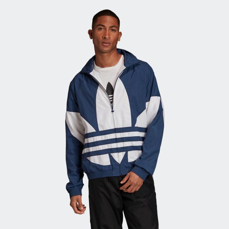 Adidas men's trefoil track jacket online