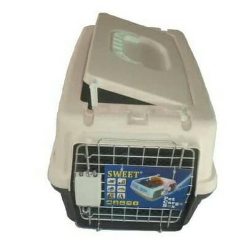 Jual Albyas Pet Cargo Box Carrier Keranjang Kucing 2 Pintu Murah September 2020 Blibli Com