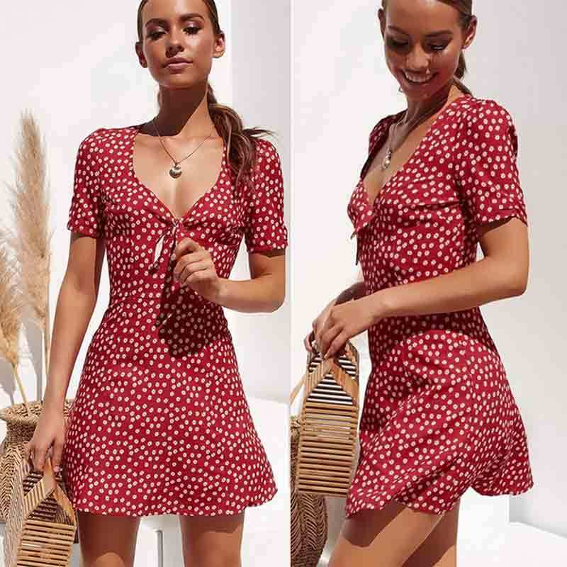 womens summer mini dresses