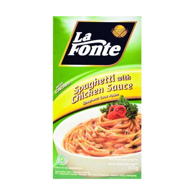 Jual La Fonte Spaghetti With Saus Ayam 117 G Online November 2020 Blibli