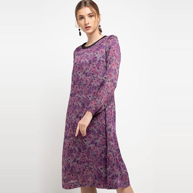 magenta sheath dress