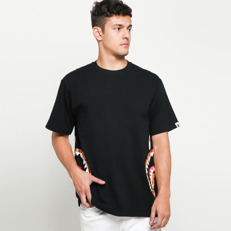 Jual BAPE Flame Side Shark T-Shirt Pria 