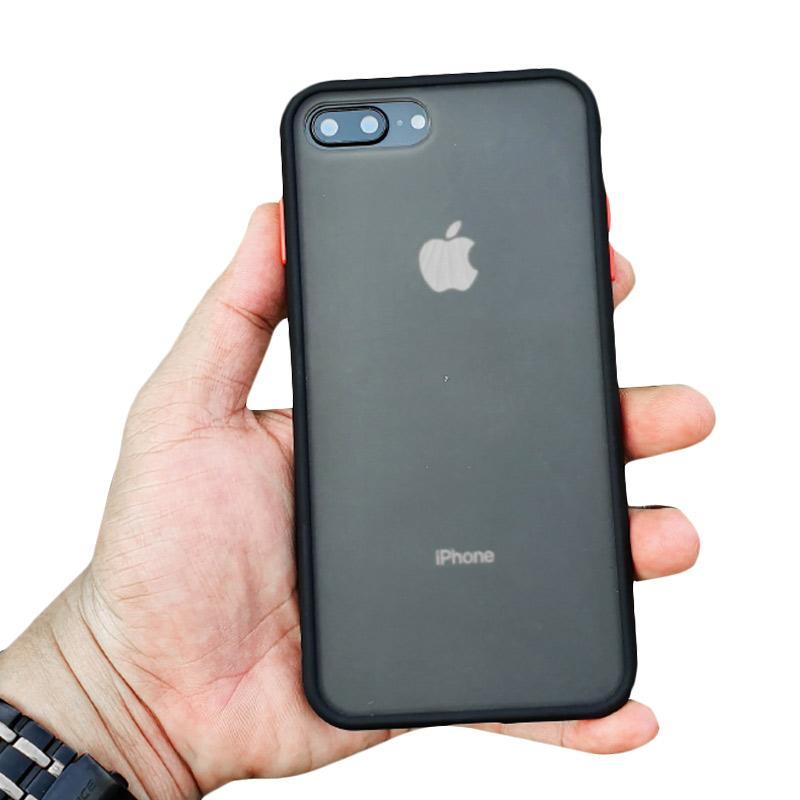 Jual Case Iphone 7 Plus 8 Plus Casing Hybrid Transparan Matte Online Oktober 2020 Blibli Com