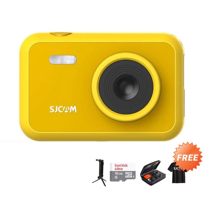 Jual Sjcam Funcam Kids Camera Hd 1080p Free 3 Way Deluxe 16gb Online September 2020 Blibli Com