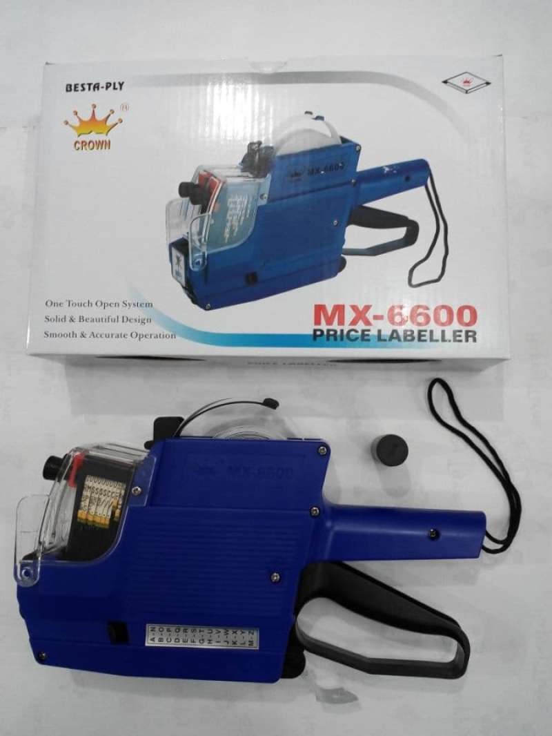 Promo Mesin label harga / Price Labeller CROWN MX-6600 Diskon ...