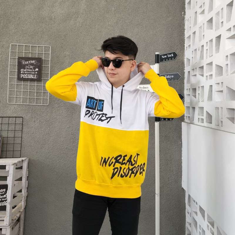 Bahan hotsell sweater hoodie