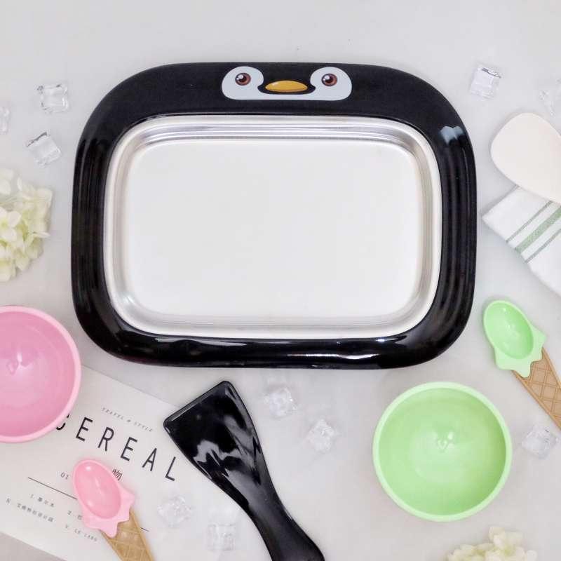 Promo PRE ORDER Penguin Iron Plate Ice Cream Maker Perlengkapan