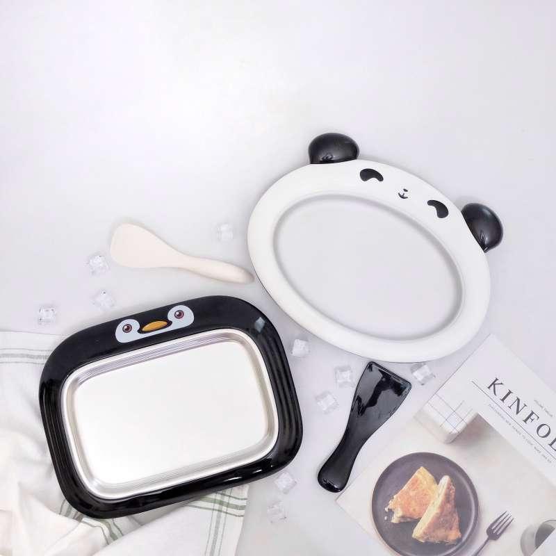 Iron plate 2025 ice cream maker