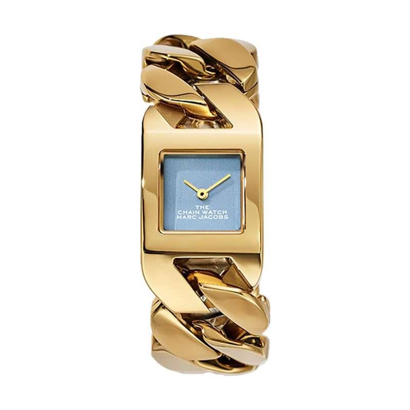 Jual Marc Jacobs MJ0120179311 The Chain Watch Ladies Blue Dial