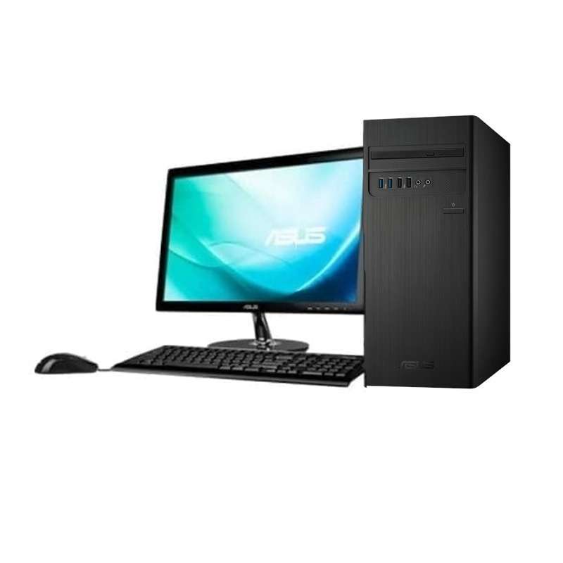 asus s340mc i58411000t desktop pc core i5 8400 4gb 1tb vga 2gb 19 5 inch windows 10