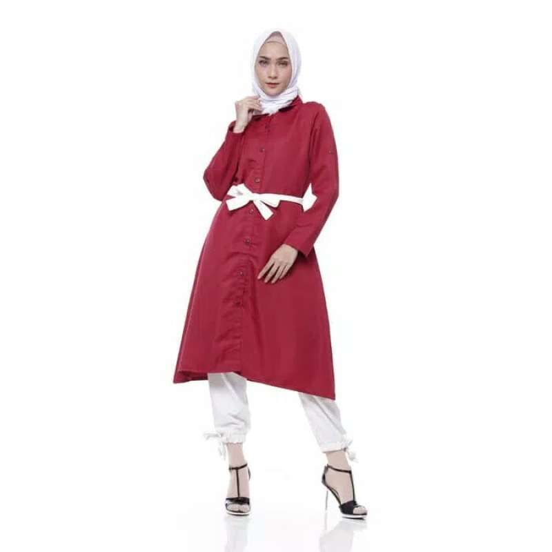 Jual Al Markha Thaskiyah 0153 Tunik Muslim Wanita Online Oktober 2020 Blibli Com