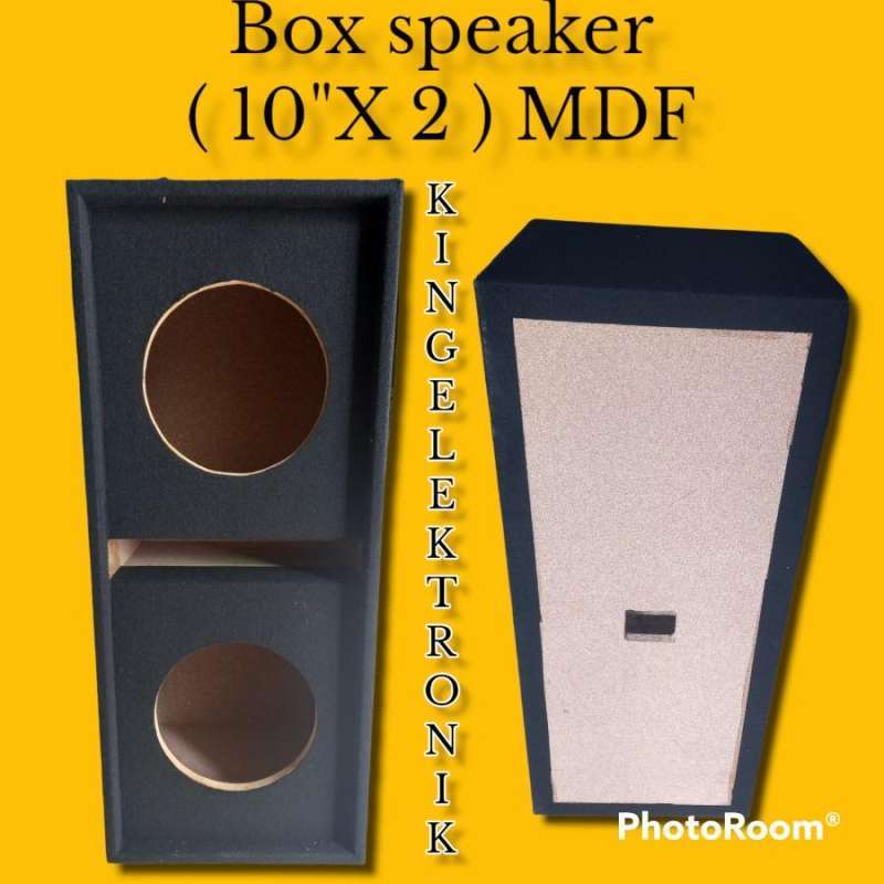 Promo Box Speaker 10 Inch Double Mdf Diskon 3 Di Seller King