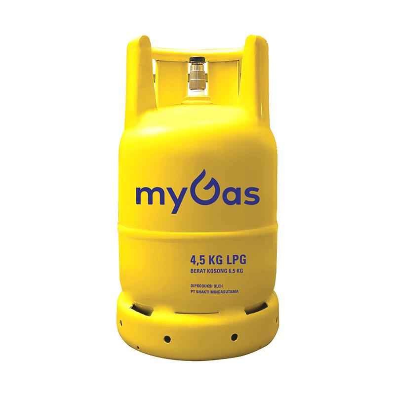 Jual Mygas Gas Lpg 4 5 Kg Tabung Isi Terbaru Juli 2021 Blibli