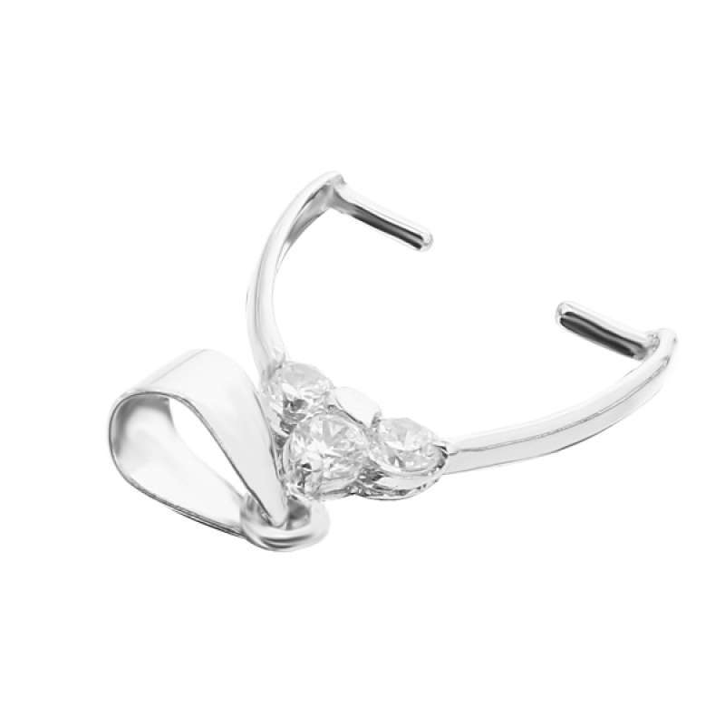 Jual Oem 925 Sterling Silver Findings Bail Connector Pinch Clasp Pendants Accessories Desember 2020 Blibli - Sterling Silver Pendant Bail Findings