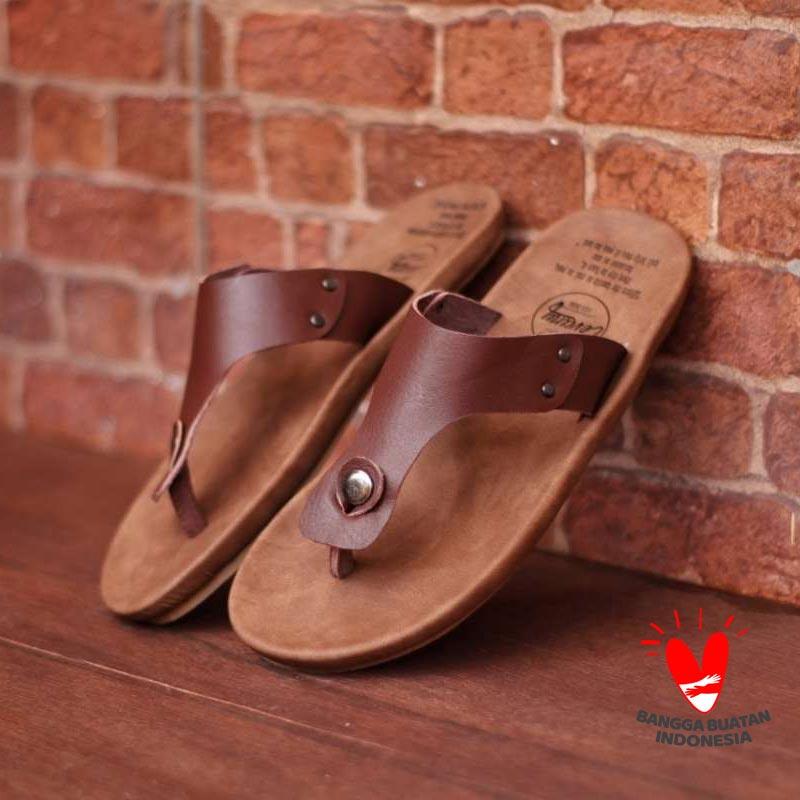 Jual Cevany Clover Kulit Kasual Sandal Pria Online September 2020 Blibli Com