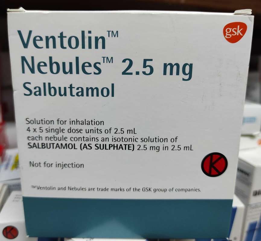 Jual Ventolin Nebules 2 5mg Obat Asma Resep Dokter Bok Isi 4 Strip X 5 Pcs Online Februari 2021 Blibli