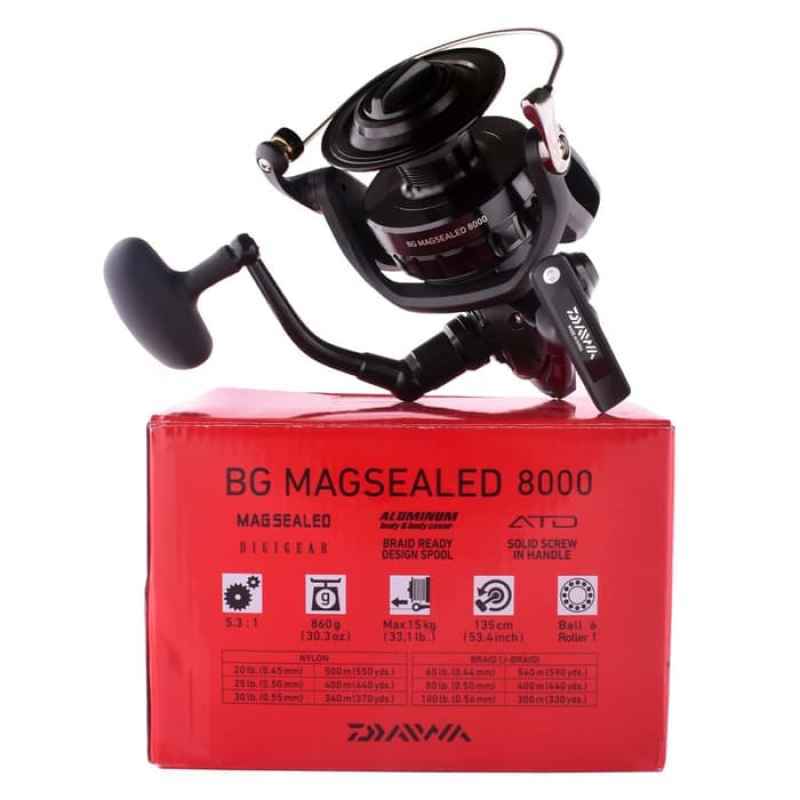 daiwa bg 8000 magsealed