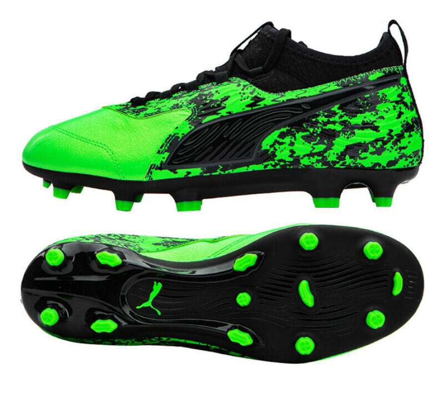 Jual Sepatu Bola Puma One 19 3 Fg Ag Green Gecko Online Oktober 2020 Blibli Com