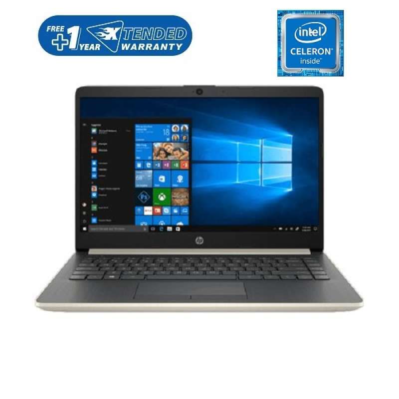 Jual Hp14s Cf2018tu Notebook Gold Intel Celeron N4020 4gb 1tb 14inch Win10 Office Home Student Online Desember 2020 Blibli