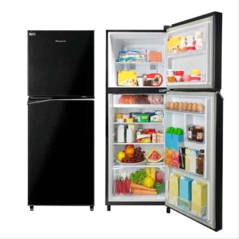 PANASONIC NR-BB201QPK KULKAS 2 PINTU PRIME FRESH HITAM (NEW) (KHUSUS  BANDUNG)