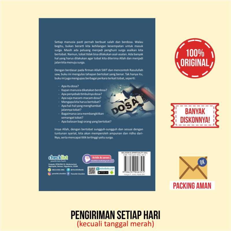 Jual Ya Allah Ajari Aku Bertobat Online Oktober 2020 Blibli Com