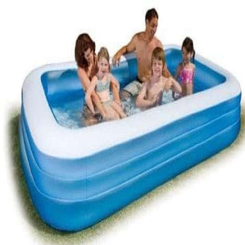 Promo Kolam Renang Anak Jumbo (305 Cm Kotak Polos Bestway 54009