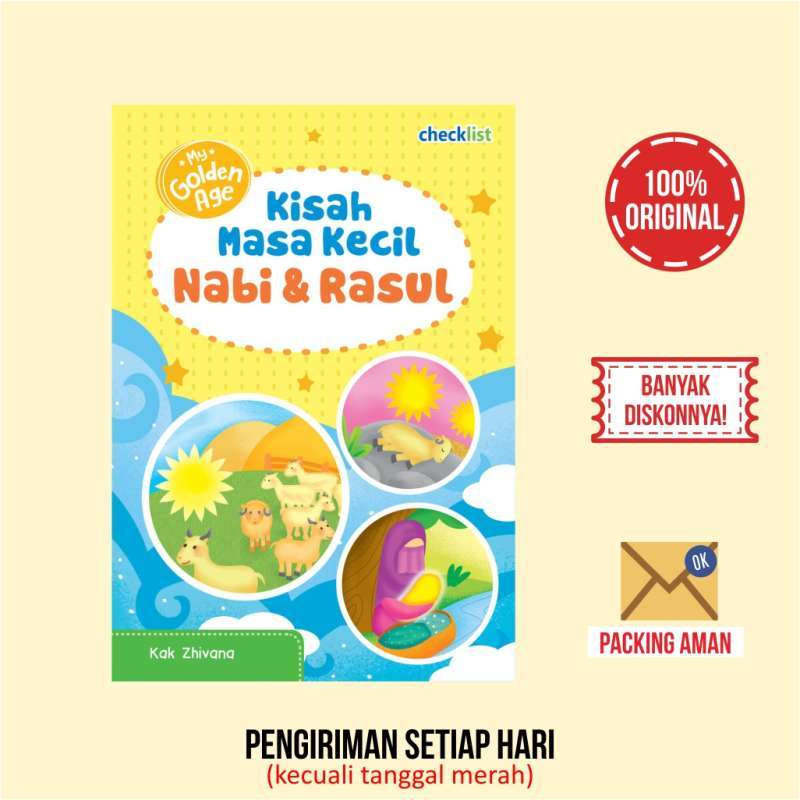 Jual Boardbook Anak Islam Kisah Masa Kecil Nabi Rasul My Golden Age Online Oktober 2020 Blibli Com
