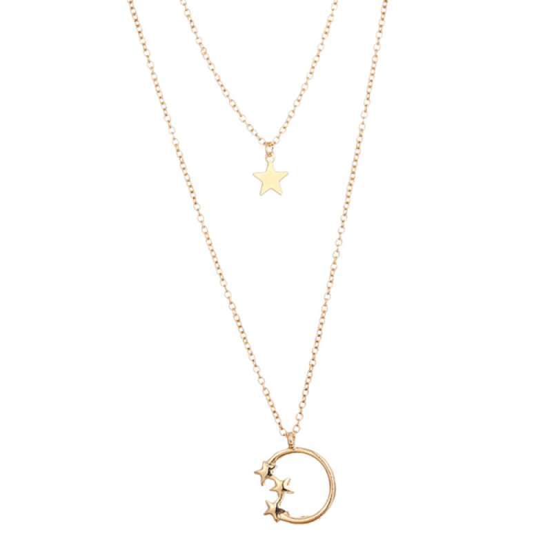 Jual Lady Gold Long Sweater Chain 