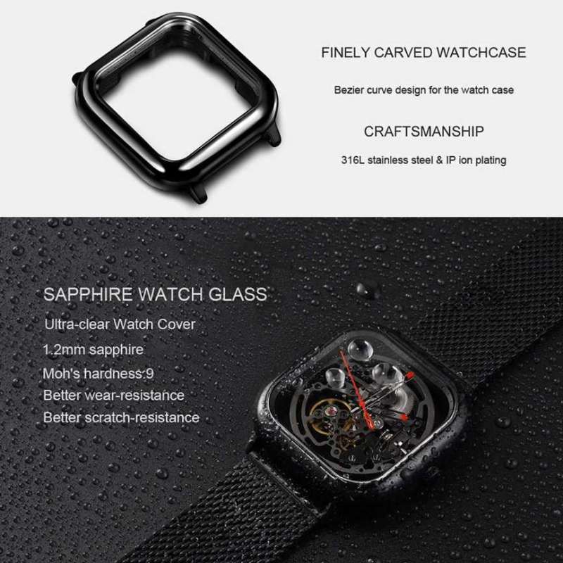 Jual Xiaomi Ciga T Series Jam Tangan Pria Mechanical Watch Skeleton Model Kotak Online Desember 2020 Blibli