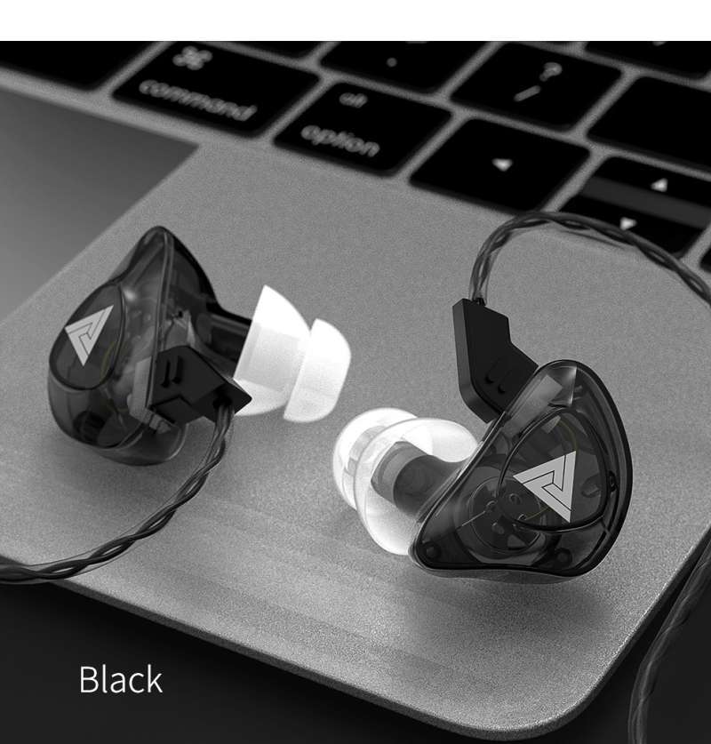qkz ak5 sport running hifi earphone with mic