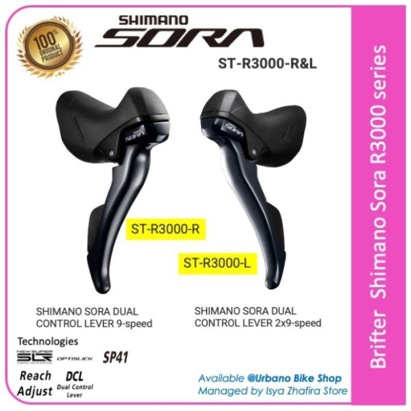Brifter Shifter Shimano Sora ST R3000 2 x 9 Speed
