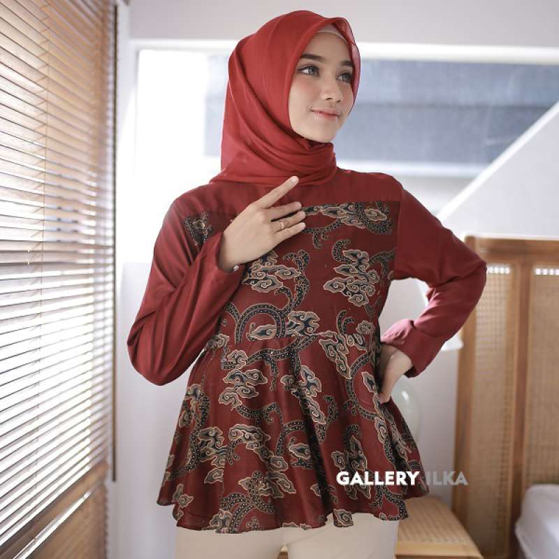 Jual Gallery Ilka Blouse Batik Kombinasi Modern Atasan Wanita Floral Elegan 8192 Online Maret 2021 Blibli Meski cukup sederhana, model batik wanita merupakan salah satu mode fashion yang siap membuat siapa saja terlihat. gallery ilka blouse batik kombinasi modern atasan wanita floral elegan 8192