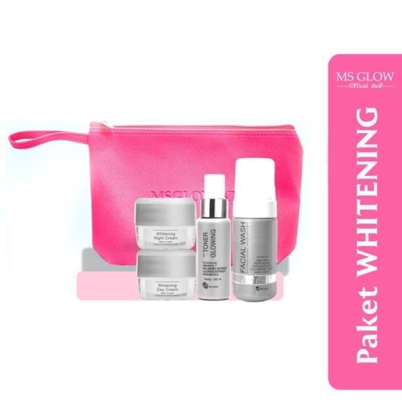 Jual Ms Glow Paket Whitening Isi 4 Original Msglow Whitening Series Murah Mei 2021 Blibli