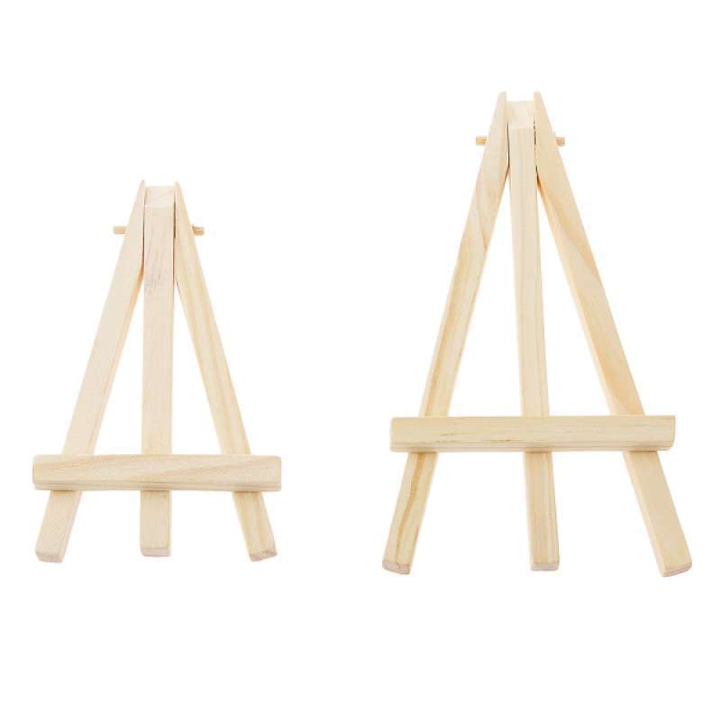 Jual Mini Easels 2 Pack Natural Wood Decorative Display Table Setting Place Card Holder Canvas Art Craft Table Stand Wedding Party Favors 12x7cm Online September 2020 Blibli Com