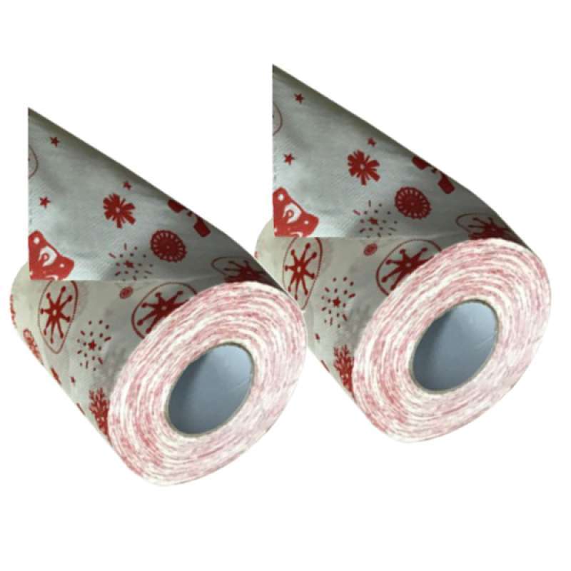 Jual 2 Roll Of Christmas Toilet Paper Santa Claus 250 Sheets Per Roll Funny Christmas Party Decoration Novelty Joke Humor Gag 10 X 10cm Snowflake Online Desember 2020 Blibli