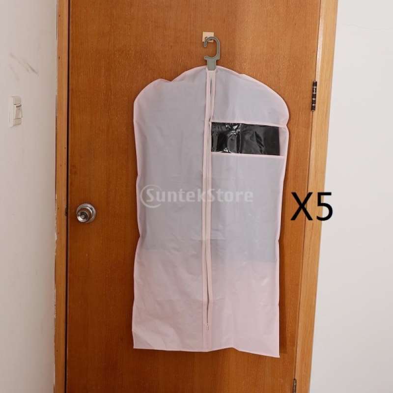 Jual 5pcs Pink 60x130cm Garment Bag For Storage Your Suit Costume Uniform Safe Online Oktober 2020 Blibli Com