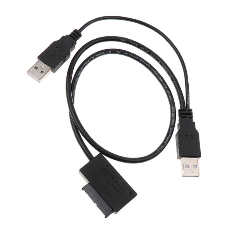 Jual Usb 2 0 To 7 6pin Sata Cable For Laptop Mini Cd Rom Dvd Rom Converter Online Desember 2020 Blibli