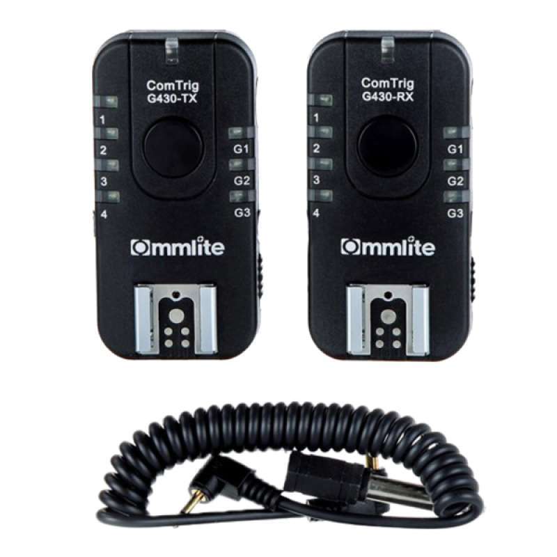 ct g430c comtrig g430 wireless flash trigger set for canon olympus camera