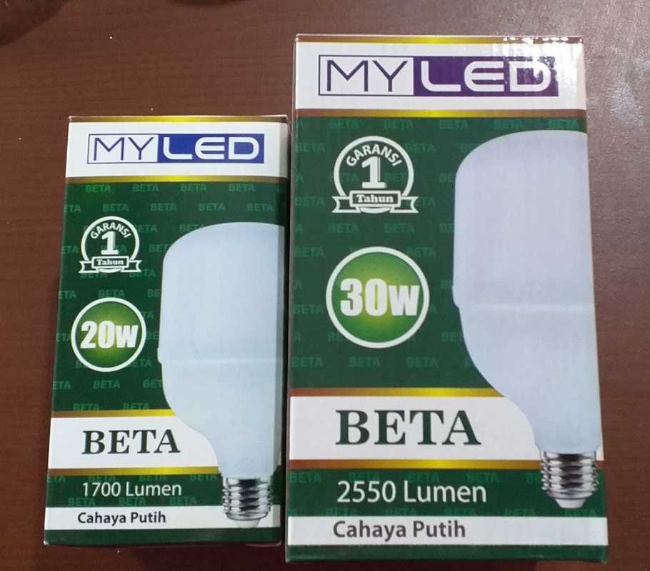 Lampu Led My Led Beta 5watt 10watt 15watt 20watt 30watt 40watt 50watt 60watt Terbaru Juli 2021 Harga Murah Kualitas Terjamin Blibli