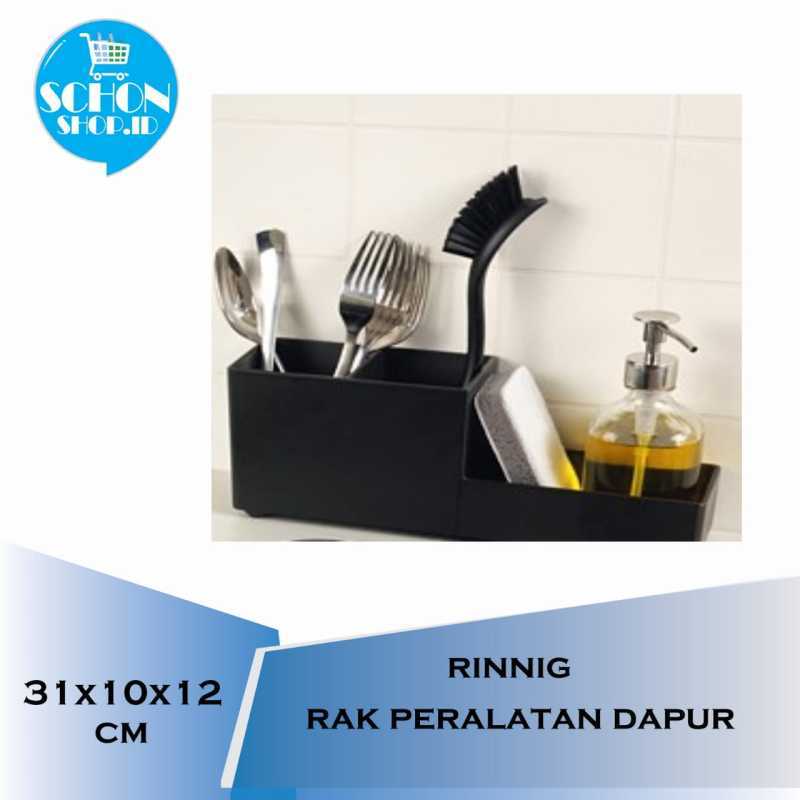 Jual Rak Dispenser Sabun Sponge Peralatan Dapur Multifungsi Rinnig Ikea Murah September 2020 Blibli Com