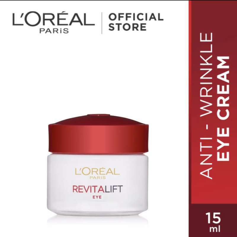 Jual Loreal Revitalift Moisturizing Eye Cream Anti Wrinkles Radiance 15ml Online September 2020 Blibli Com