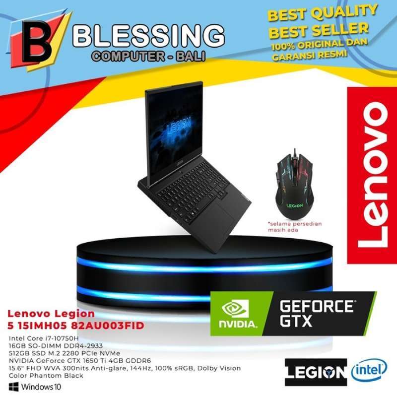 Jual Lenovo Legion 5i 15imh05 82au003fid I7 10750h 16gb 512gb Gtx1650ti W10 Ohs Online Oktober 2020 Blibli Com